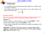 Basic amplifier concepts