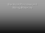 Electrical Principles and Wiring Materials