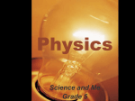 Physics-Science and Me Grade 5