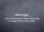 Bellringer - Madison County Schools