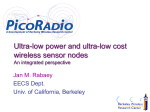 Ultra-low power and ultra-low cost wireless sensor nodes