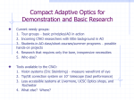 PowerPoint Presentation - Center for Adaptive Optics
