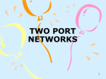 Two – port network