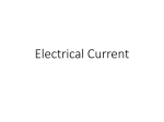 Electrical Current