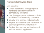Network hardware tools