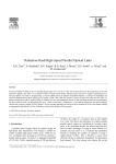 Radiation-Hard/High-Speed Parallel Optical Links K.K. Gan , P. Buchholz