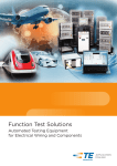 Function Test Solutions Automated Testing Equipment for Electrical Wiring and Components