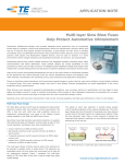 APPLICATION NOTE Multi-layer Slow Blow Fuses Help Protect Automotive Infotainment