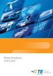 Relay Products Line Card