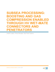 -  SUBSEA PROCESSING: BOOSTING AND GAS