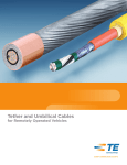 Tether and Umbilical Cables for Remotely Operated Vehicles