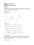 ECE4205: Advanced Circuit Design Final Exam Project Presentation and Questions Guide: Presentation: