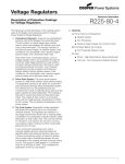 R225-80-4 Voltage Regulators Description of Protective Coatings for Voltage Regulators