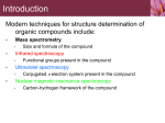 Structure Determination: MS, IR, and UV