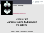 CN>Chapter 22CT>Carbonyl Alpha