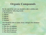 Organic Compounds