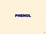 PHENOL - REACTIONS OF THE AROMATIC RING