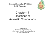 Reactions of Aromatic Compounds