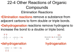 22-4 Other Reactions of Organic Compounds