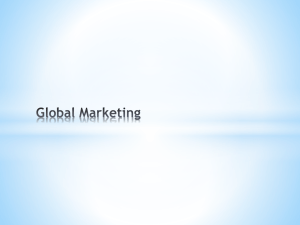 Global Marketing