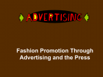 Fashion Advertising