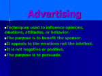 Advertising Techniques