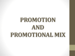 PROMOTION