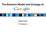 Google`s Business Model