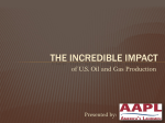 The Incredible Impact of US Oil and Gas