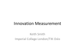 Innovation Measurement