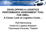 A Closer Look at Logistics Costs…