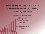 Alex Bryson Productivity Puzzle in Europe