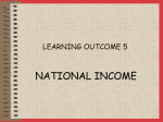 National Income - Bannerman High School