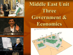 Middle Eastern Political and Economic Systems