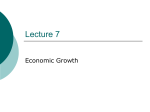 Lecture 6 - Economics