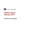 Bank of England Inflation Report February 2015 Output and
