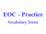 EOC - Practice