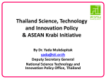 Thailand - National Science Technology and Innovation