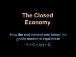 The Closed Economy - Economics Network