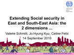Extending Social security in East and South