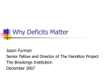 Why Deficits Matter - Henry B. Tippie College of Business