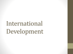 International Development