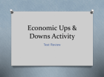 Economic Ups & Downs Activity