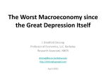 20100427 worst economy since the great depression
