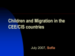 Children and Migration in the CEE/CIS countries