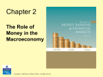 The Role of Money in the Macroeconomy