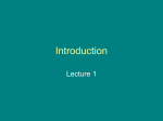 Introduction to Intro Micro