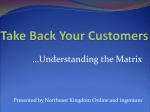 Take Back Your Customers - Lyndon Area Chamber of Commerce