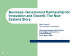 New Zealand: Economic Transformation from Growth and Innovation