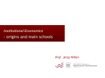 Institutional Economics